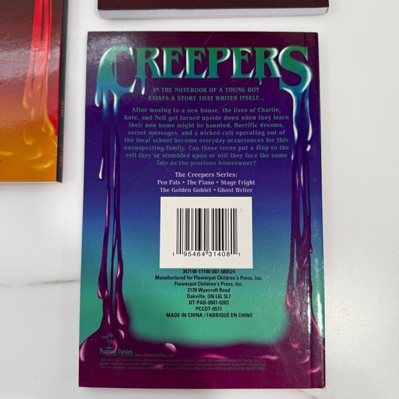 Creepers Books 1 thru 5 Horror Series for Kids Paperback Books Edgar J Hyde NEW - Picture 14 of 14